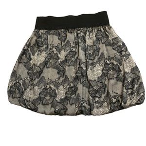 Maurices Women’s S Bubble Style Floral Mini Skirt